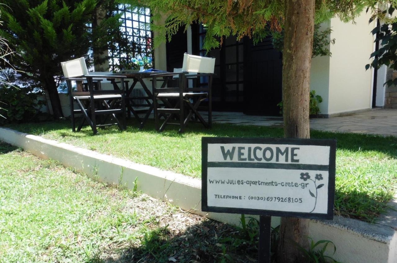 Julies Apartments Kokkini Hani Ngoại thất bức ảnh